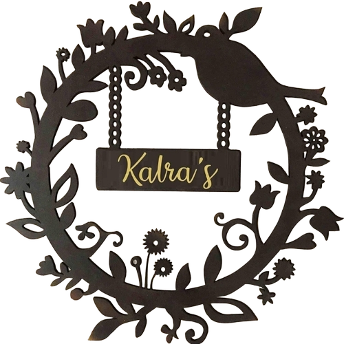 Wooden Name Plate - Application: Offices
