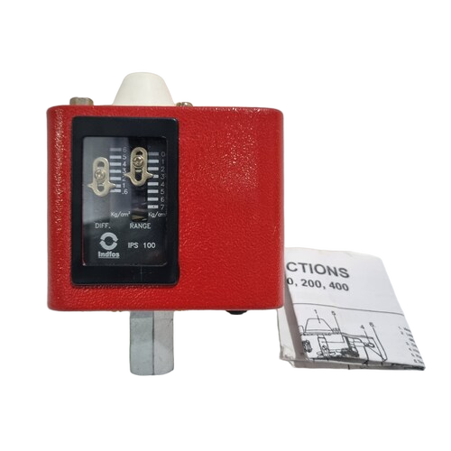 Indfos Ips-100 Bellow Type Pressure Switch 100 PSI