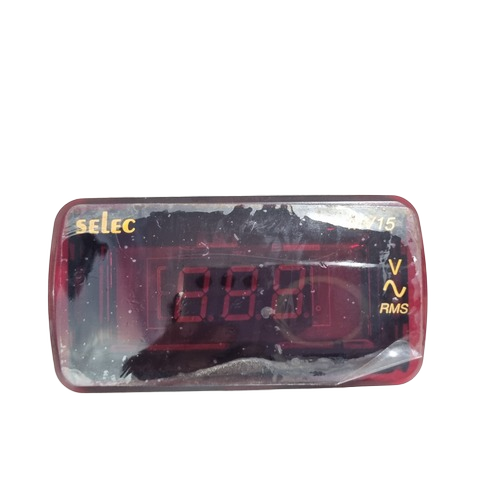 Selec MV15 Digital AC Voltmeter Panel Mount
