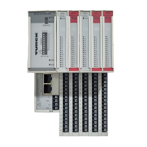 Turck BL20-E-GW-EN Ethernet Multiprotocol Gateway Module