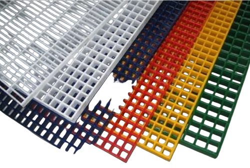 Fiber Reinforced Plastic Gratings - Color: Many Color