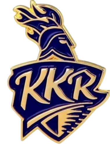 Metal Etching Lapel Pin - Color: Golden