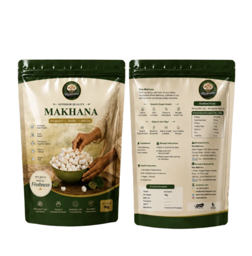 Organic Premium Makhana Purnia Bihar