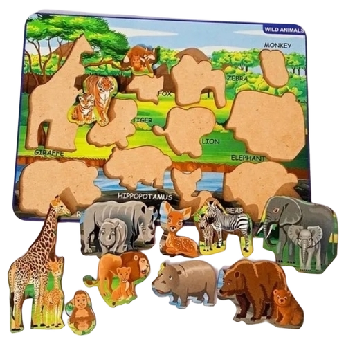 Animal Puzzle Board Game