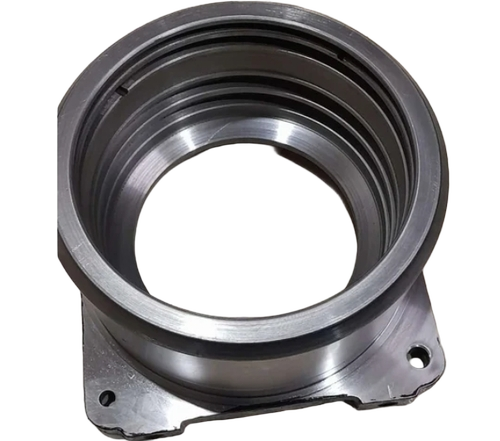 Concrete Pump Discharge Support - Color: Gray
