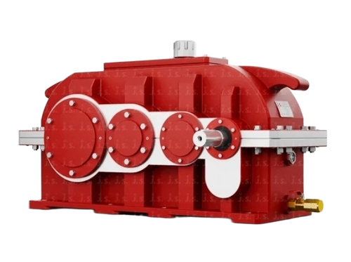 3 Stage Helical Gear Box - Color: Red