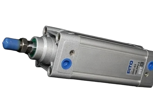 Heavy Duty Pneumatic Cylinder - Color: Silver