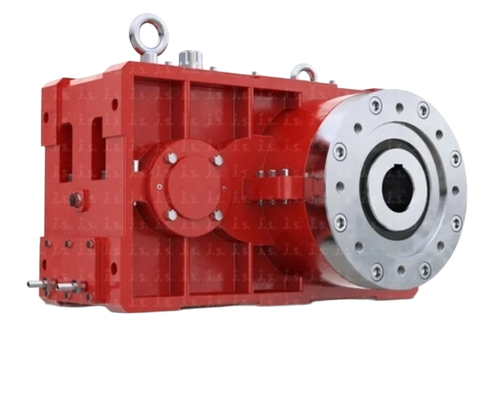 Helical Extruder Gearbox - Color: Red