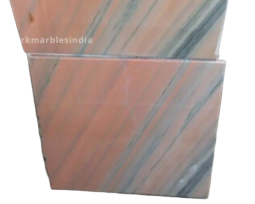 Rectangular Pink Marble Slab