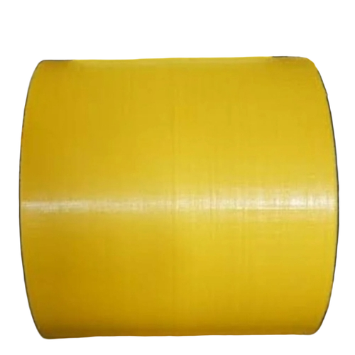 Yellow Colored Pp Woven Fabric - Length: 1000 M