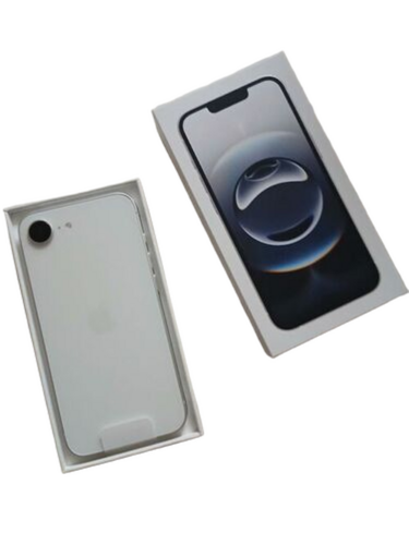 Apple iPhone 16e 5G 128GB Black Prepaid Smartphone