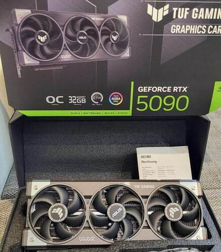 Asus Tuf Geforce Rtx 5090 32gb Oc Pci-E 5.0 Gddr7 Gaming Graphics Card 