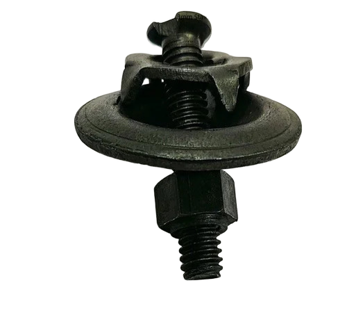 Black 10mm Stainless Steel Oval Belt Fastener