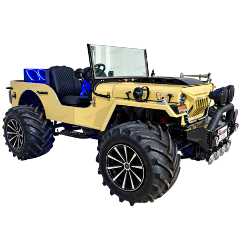 Customized Willys CJ Classic Jeep