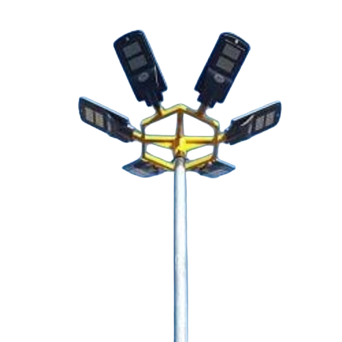 Galvanized Iron Solar Street Light Pole