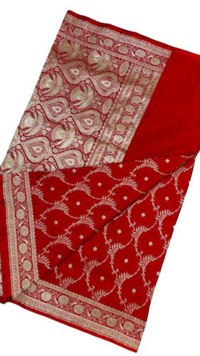 Banarasi Katan Silk Saree - Color: Multi Color Available