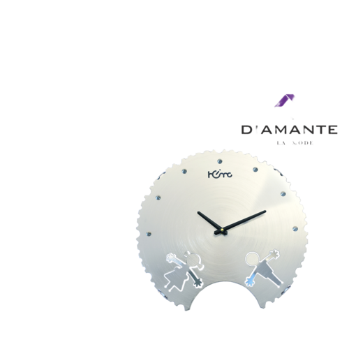 Hand in Hand Designer and Latest Stylish Metal Premium Wall Clock