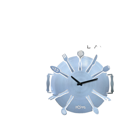 Kitchen Ware Designer and Latest Stylish Metal Wall Clock