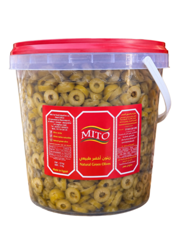 Sliced Green Olive