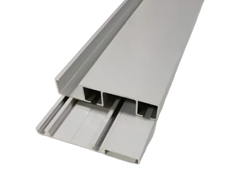 Aluminum Sliding Wardrobe Sky Track - Color: Silver