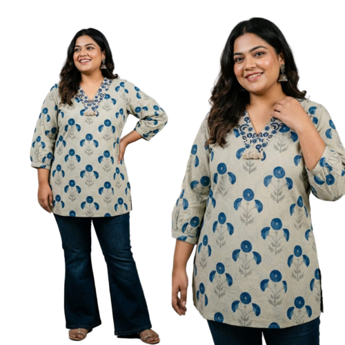 Big Size Short Kurti