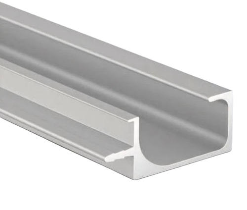 G Handle Aluminium Profile - Color: Silver