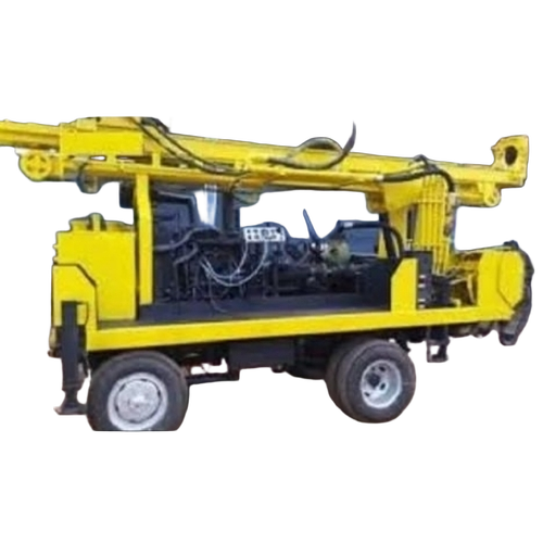 Trolley Mounting Borewell Drilling Rig