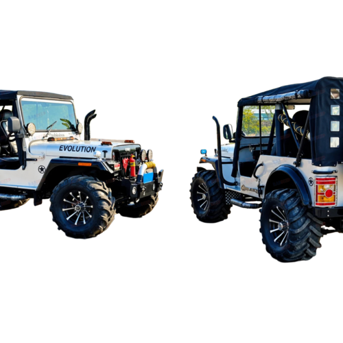 Custom Made Modified Off Road Jeep - Material: Mild Steel & Allied Automotive Components