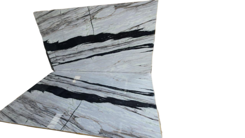 Panda White Marble - Stone Form: Slabs