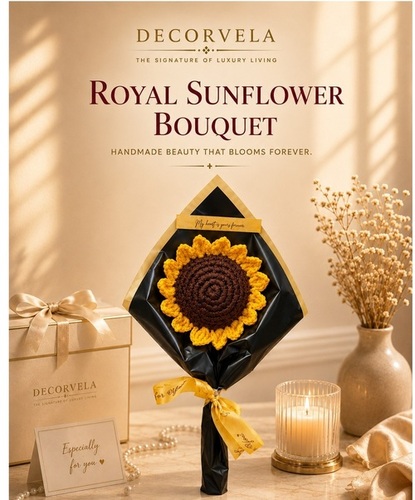 Royal Sunflower Bouquet - Color: Yellow