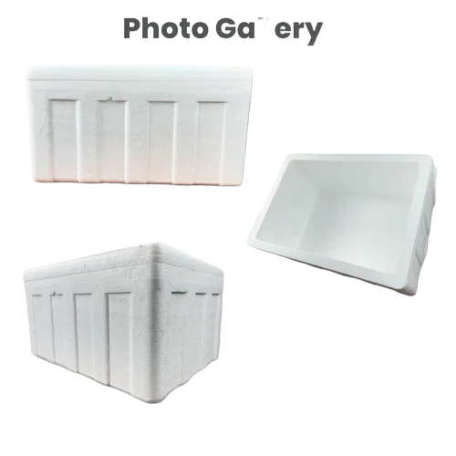 10 Litre Thermocol Ice Box - Color: White