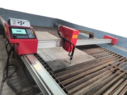 CNC Gantry Cum Plasma Cutting Machine
