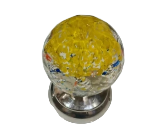Railing Glass Ball - Color: Silver