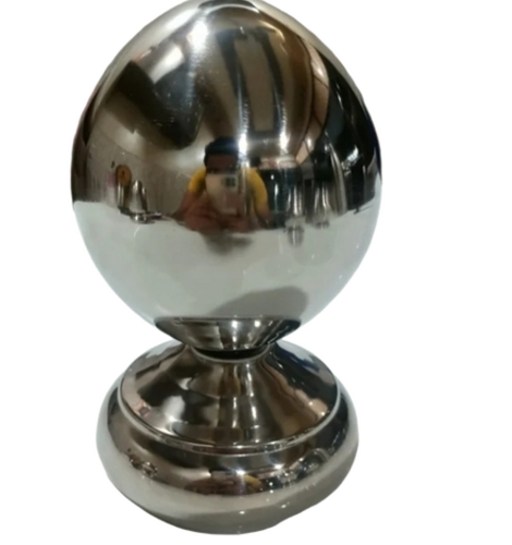Ss Cone Railing Ball - Color: Silver