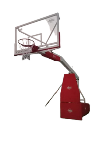 Basketball Movable Portable Pole 25mm Manual Hydraulic System
