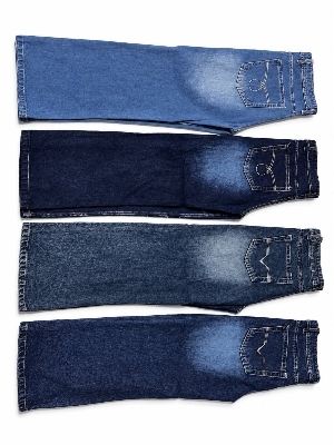 Plain Mens Denim Jeans - Color: Blue