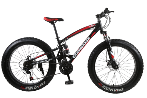 Downhill Dual Suspension Bicycle For Men Double Disc Brake