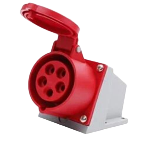 Industrial Angular Socket 32 Amp 5 Pin