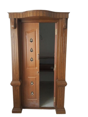 Wooden Pooja Room Door