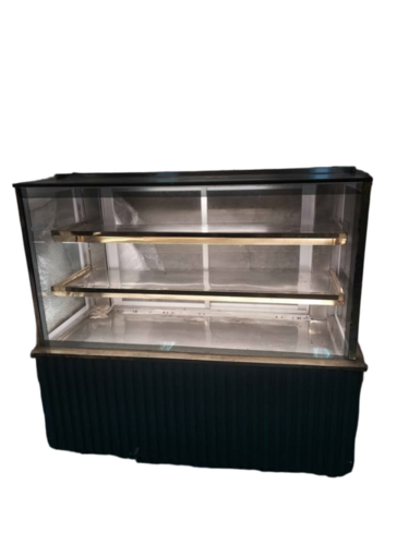 Commercial 2 Shelves Refrigerator Glass Display Counter - Capacity: 300 Ltr