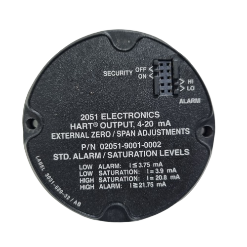 Rosemount 02051-9001-0002 Electronics Board For 2051 Pressure Transmitter Hart