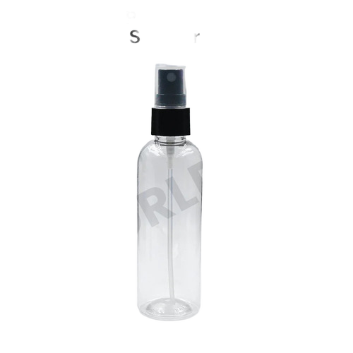 50ml Boston Pet Bottle With Black Mist Sprayer