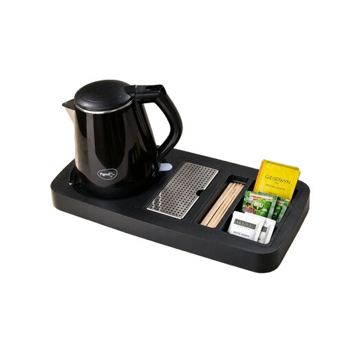 Hotel Tray and Kettle Set