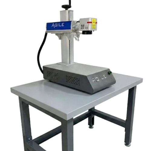 Jewelry Laser Marking & Cutting Machine - Color: White