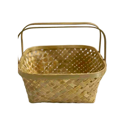 Brown Bamboo Basket