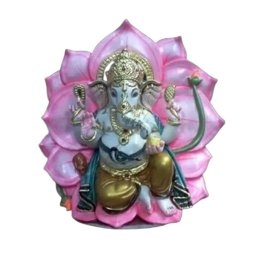 Lotus Ganesha Statue