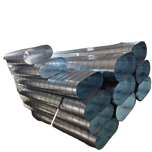 Spiral Flat Oval Capsule Duct