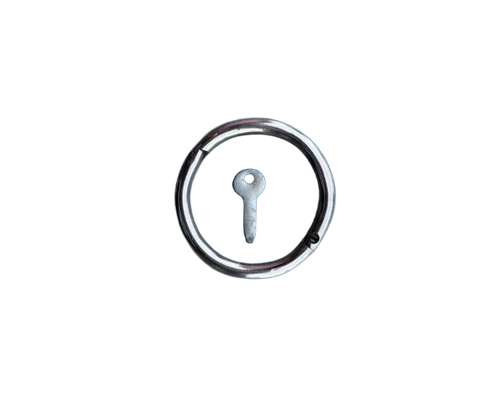 Bull Nose Ring Ss For Veterinary Instrument - Color: Silver