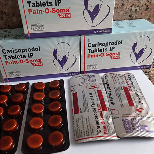 Pain O Soma 350 Mg Tablets Carisoprodol Tablets IP