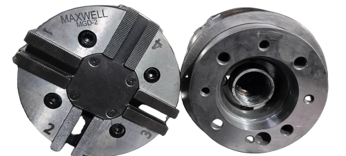 3 Jaw Lever Operated Self Centering Chuck, 100 Mm